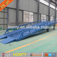 6t 8t 10t movable dock leveler / mobile yard ramps